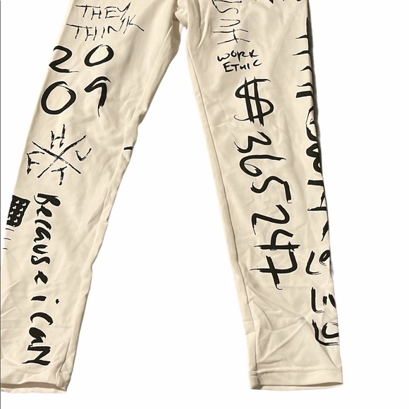 HTFU Analog Graffiti Full Length Leggings. Size S - Picture 6 of 9